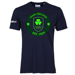 McKeever Sport Navy Team Ireland T-Shirt S