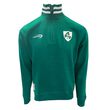 Irish Memories Retro Ireland Shamrock Crest 1/4 Zip Top M