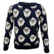 Traditional Craft Kids Navy Sheep Knit Kids Jumper 7-8 Years