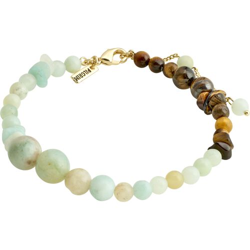 Pilgrim SOULMATES bracelet mint/gold-plated