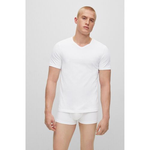 Boss Mens Underwear T-Shirt 3 Pack White Classic Round Neck