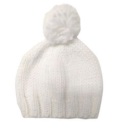 Traditional Craft Kids Kids Cream Sheep Knitted Hat 1-2 Years