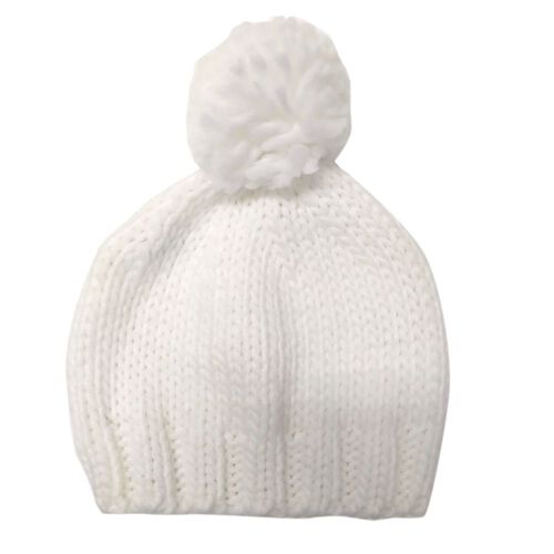 Traditional Craft Kids Cream Sheep Knit Kids Hat One Size