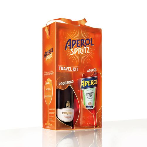 Aperol Spritz Travel Pack Aperol and Cinzano 1.75cl