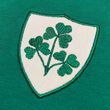 Irish Memories Green Shamrock Crest Ladies T-Shirt L