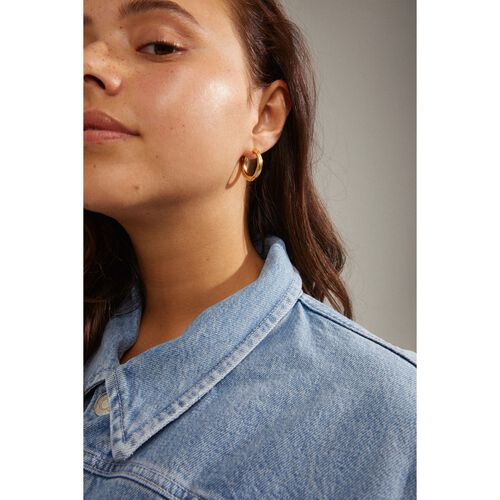 Pilgrim EDEA recycled hoops gold-plated