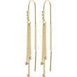 Pilgrim SHEA recycled crystal earrings gold-plated