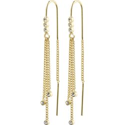 Pilgrim SHEA recycled crystal earrings gold-plated