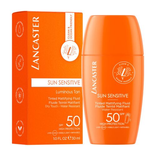 Lancaster Sun Sensitive Tinted Mattifying Fluid SPF 50 30ml