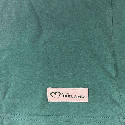 Irish Memories Ocean Green Celtic Nation Ireland T-Shirt M