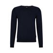 Boss Mens Knitwear Dark Blue Leno