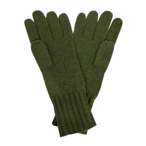 Madigan Cashmere Ada Cashmere Gloves in Bayleaf