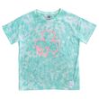 Traditional Craft Kids Ocean Green Tye Dye Pink Shamrock Kids T-Shirt 7-8 Years