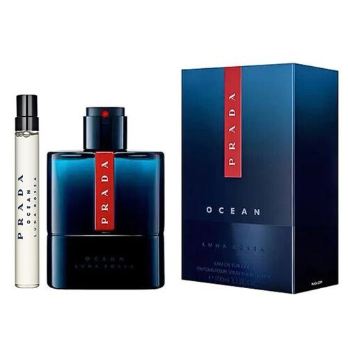 Prada Luna Rossa Ocean Eau De Parfum Set 100ml