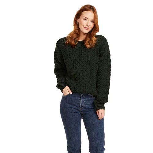 Aran Woollen Mills Traditional Aran Sweater XS