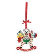 Tipperary Crystal Rocking Horse Christmas Ornament