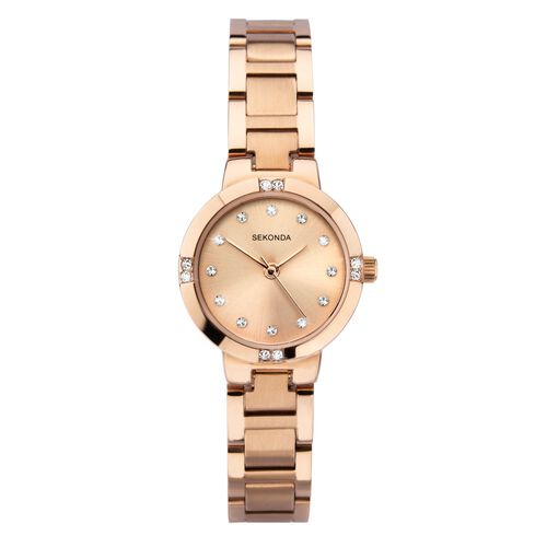 Sekonda Watches Classic Ladies Dress Watch 2834 Rose Gold