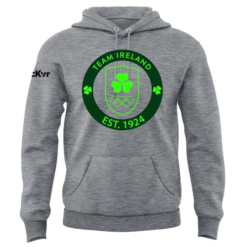 McKeever Sport Grey Team Ireland Hoodie XL