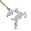 Newbridge Reindeer With Clear & Ab Stones Decoration