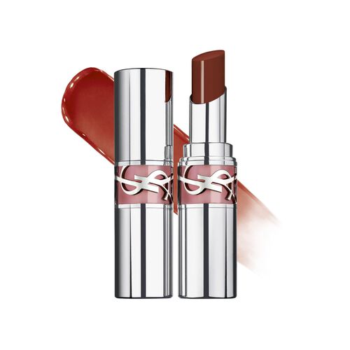 YSL Loveshine Wet Shine Lipstick 122 Caramel Swirl