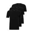 Boss Mens Underwear T-Shirt 3 Pack Black Classic Round Neck