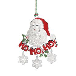 Newbridge Santa Ho Ho Ho Christmas Tree Decoration