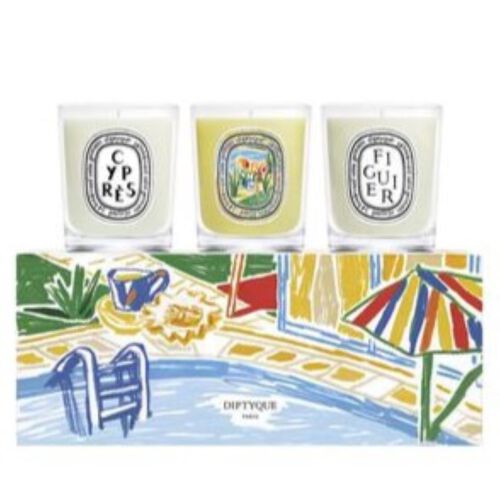 Diptyque Fig, Cypress, Lemongrass Gift Box 3x70g