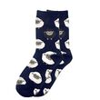 Traditional Craft Kids Navy Sheep Kids Socks 0-3