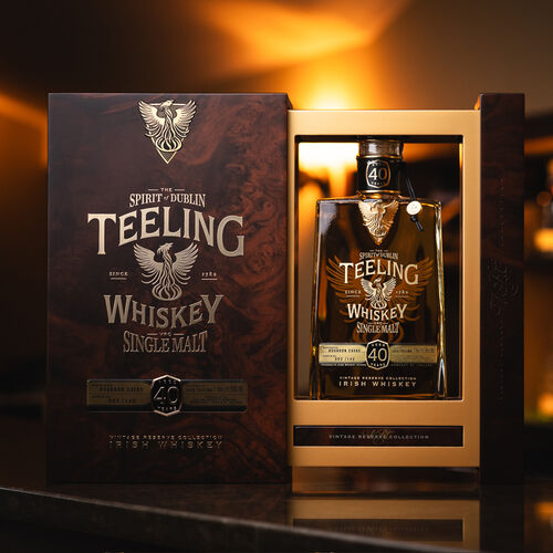 Teeling Teeling 40 Year Old Single Malt Irish Whiskey 70cl