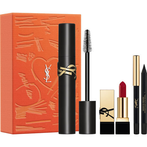 YSL Lash Clash  + Mini Rouge Pur Couture Rouge Muse  + Mini Dessin du Regard Gift Set