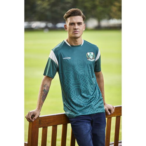 Lansdowne Adults Ireland Performance T-Shirt in Green L