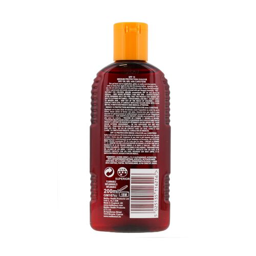 Malibu Sun Dry Oil Gel with Beta Carotene SPF 15 200ml