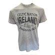 Irish Memories Ash Grey Celtic Nation Ireland T-Shirt  XXL