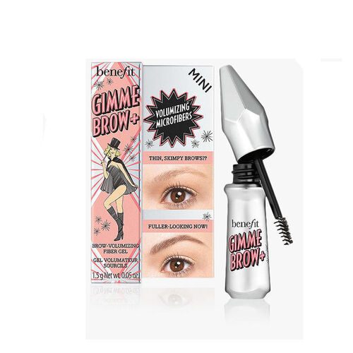 Benefit MiniGimme Brow +Eyebrow Gel 5 Cool Black Brown