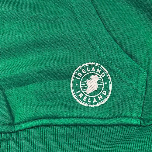 Irish Memories Green Ireland Hoodie L