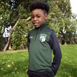 Lansdowne Kids Four Province 1/4 Zip Performance Kids Top 7-8 Years