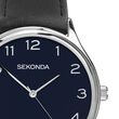 Sekonda Watches Easy Reader Men's Watch 1852 Silver / Black strap