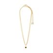 Pilgrim Act Recycled Necklace 2 In 1 Gold Plated Act