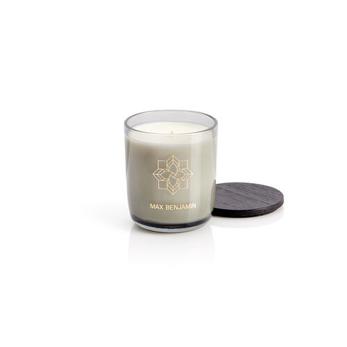 Max Benjamin White Pomegranate Luxury Candle & Lid 210g