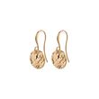 Pilgrim LENNON recycled coin earrings rosegold-plated