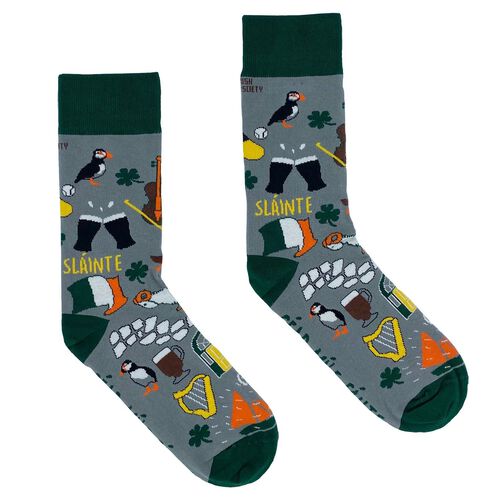 Irish Socksciety Céad Míle Fáilte Socks UK 3-7