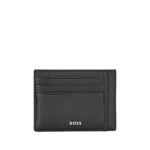 Boss Mens Card Case Black Crosstown