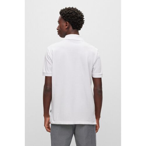 Boss Mens Polo White Pallas