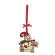 Tipperary Crystal Let It Snow Snowman Christmas Ornament