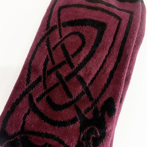 Book of Kells Celtic Sock One size