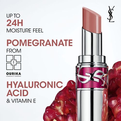 YSL Loveshine Candy Glaze Lipstick 2 Healthy Glow Plumper