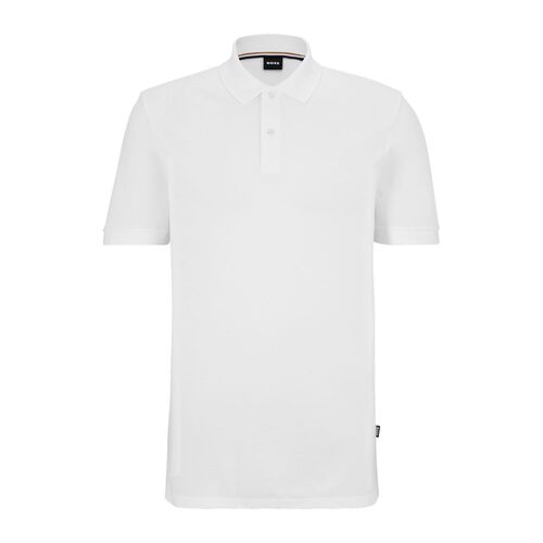 Boss Mens Polo White Pallas