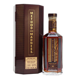 Method & Madness Single Pot Still 28 Year Old Irish Whiskey 70cl