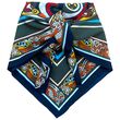 Book of Kells Celtic Knot Orange & Cream Ladies Scarf