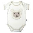 Patrick Francis Cream Sheep Organic Cotton Baby Vest  1-2 Years